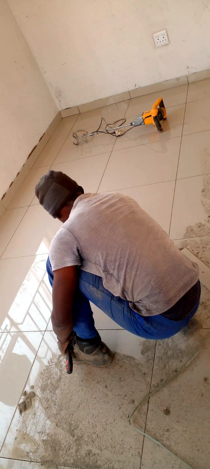 Modern exterior door installation